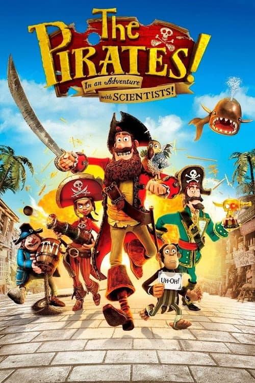 Póster de ¡Piratas!