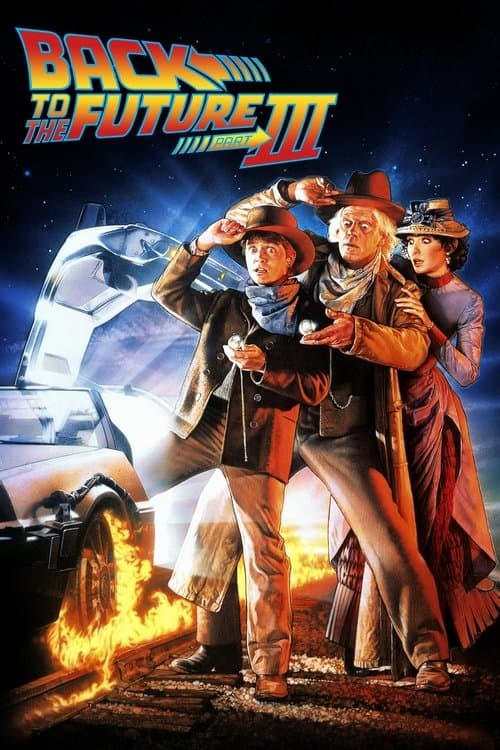 Póster de Regreso al futuro III