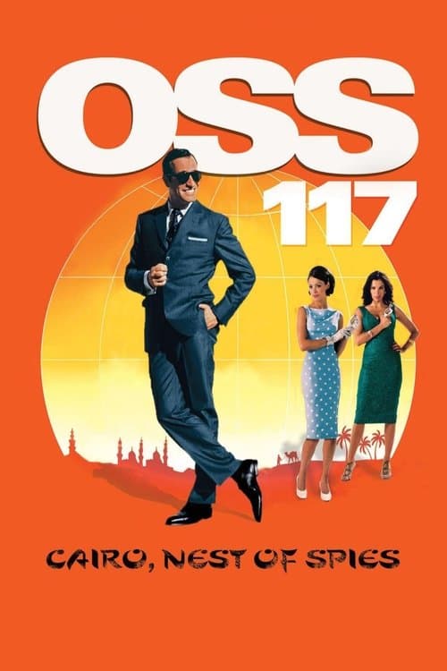 Póster de OSS 117: El Cairo, nido de espías