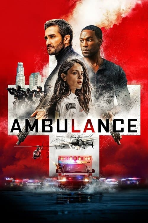 Póster de Ambulance. Plan de huida