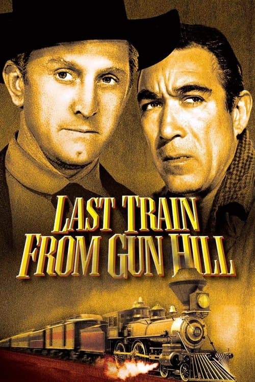 Póster de El último tren de Gun Hill