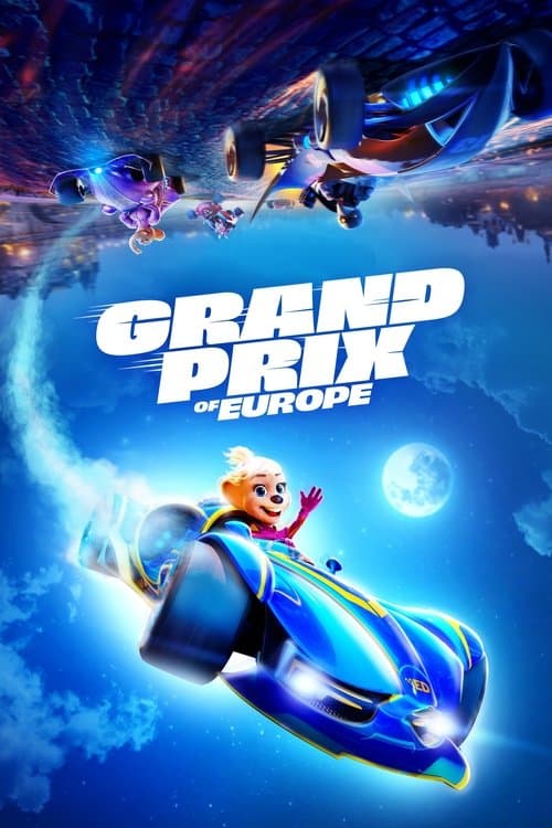 Póster de El Gran Premio a todo gas
