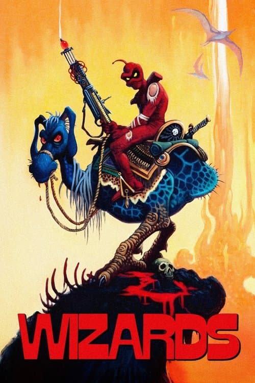 Póster de Los hechiceros de la guerra (Wizards)