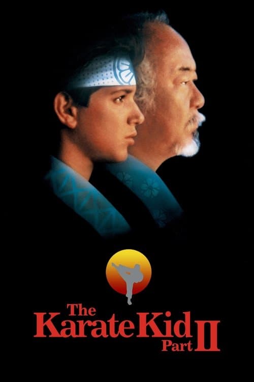 Póster de Karate Kid II, la historia continúa