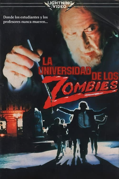 Póster de La universidad de los zombies
