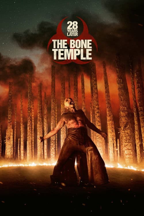 Póster de 28 años después: El templo de los huesos