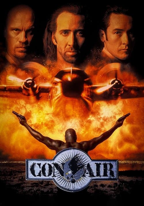 Póster de Con Air (Convictos en el aire)