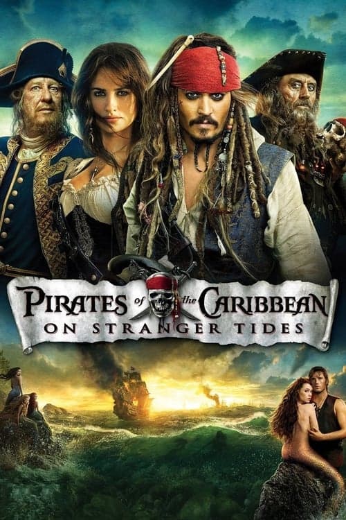 Póster de Piratas del Caribe: En mareas misteriosas