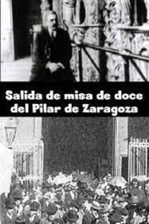 Póster de Exit of the Twelve O'clock Mass of the Pillar of Saragossa