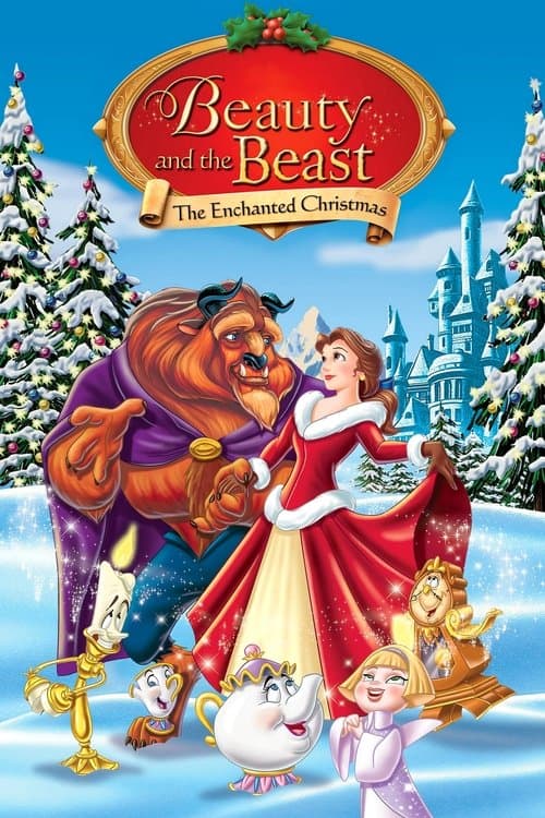 Póster de La bella y la bestia 2: Una navidad encantada