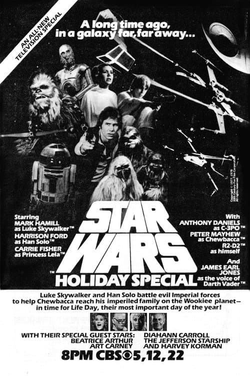 Póster de El especial navideño de Star Wars