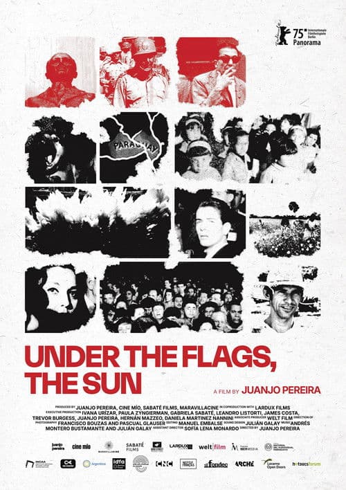Póster de Bajo las banderas, el sol