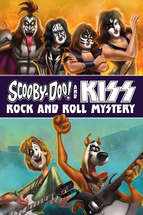 Póster de ¡Scooby Doo! conoce a Kiss: Misterio a ritmo de Rock and Roll