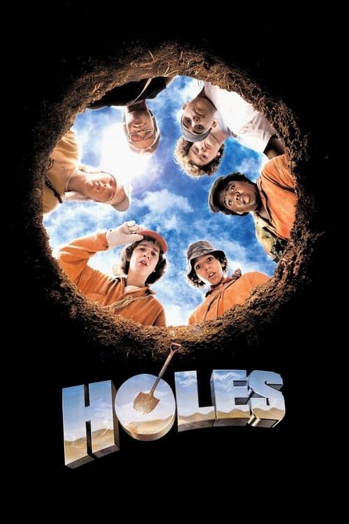 Póster de La maldición de los hoyos