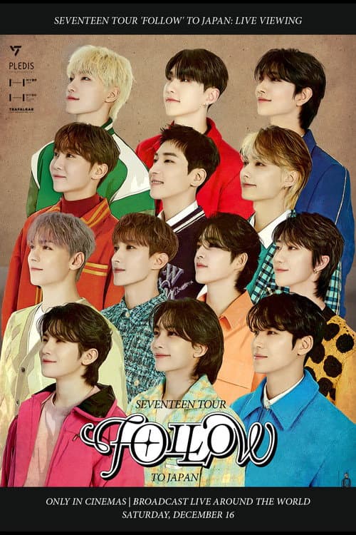 Póster de SEVENTEEN TOUR 'FOLLOW' TO JAPAN: LIVE VIEWING