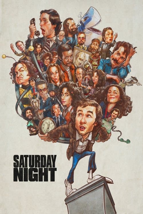 Póster de Saturday Night: La noche que cambió la comedia
