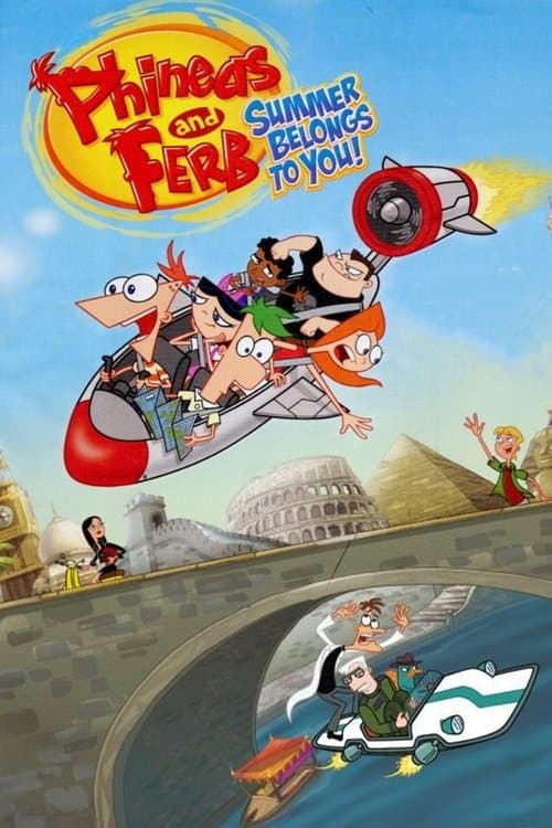 Póster de Phineas y Ferb ¡El Verano te Pertenece!