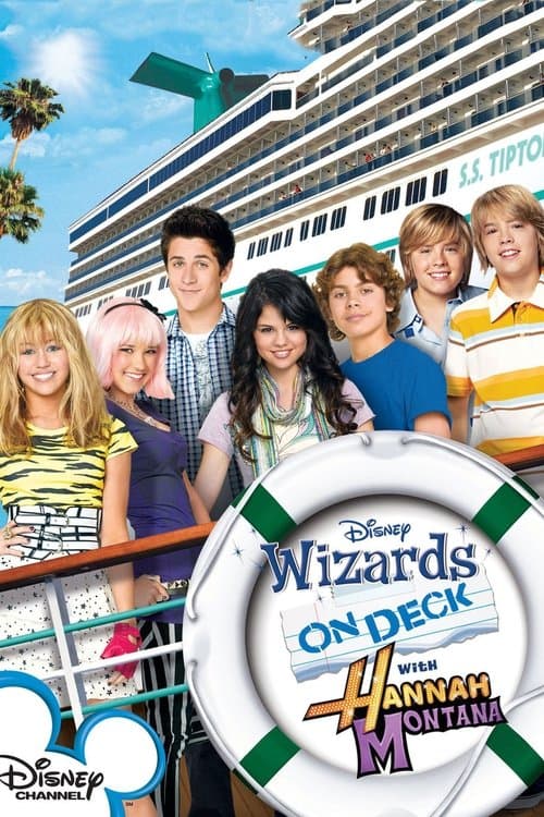 Póster de Los magos a bordo con Hannah Montana