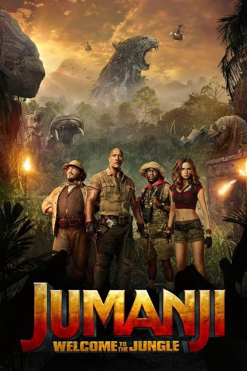 Póster de Jumanji: Bienvenidos a la jungla
