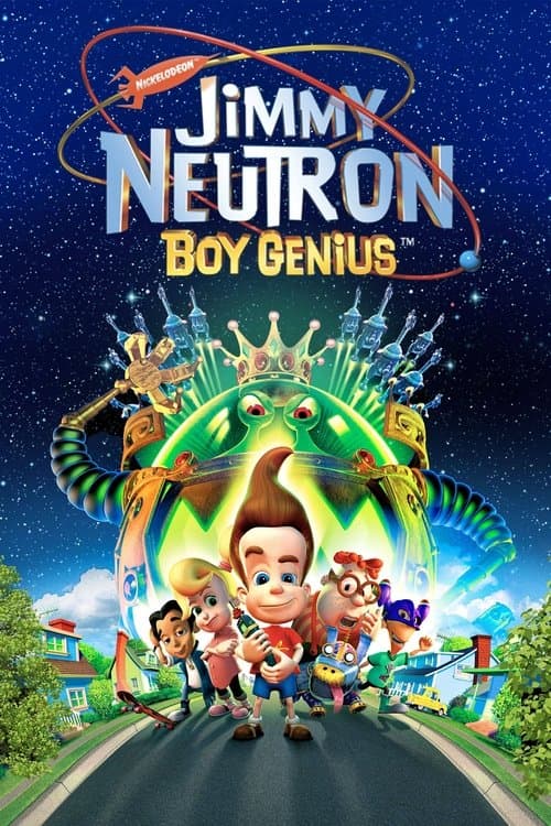 Póster de Jimmy Neutron: El niño inventor