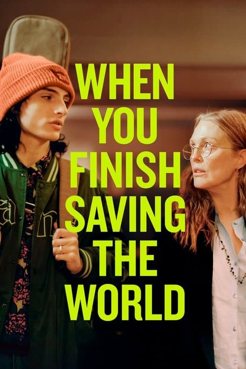 Póster de Cuando termines de salvar el mundo