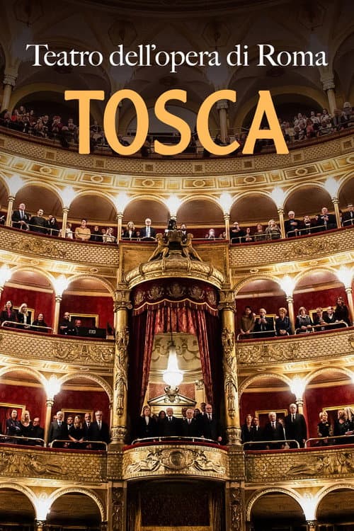 Póster de Tosca (Teatro dell'Opera di Roma, 2025)