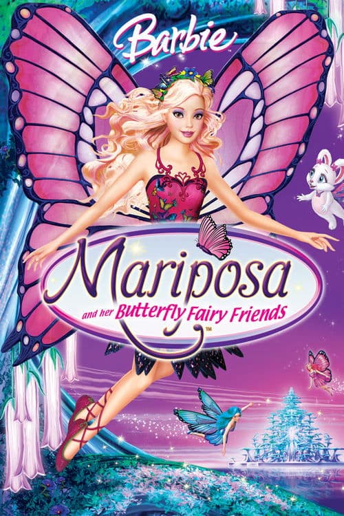 Póster de Barbie: Mariposa y sus amigas las hadas