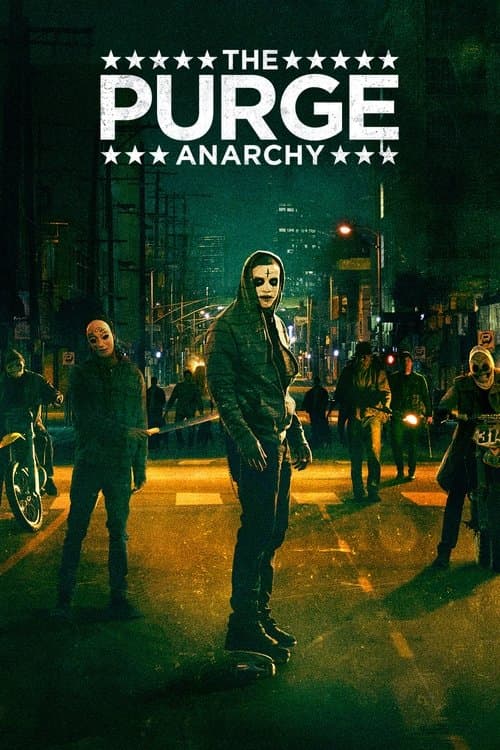 Póster de Anarchy: La noche de las bestias