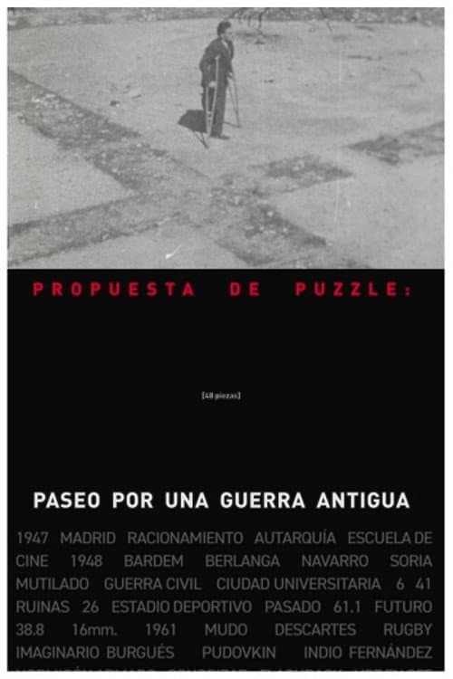 Póster de Puzzle Proposal: Paseo por una guerra antigua (48 Pieces)