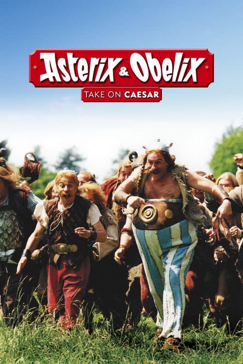 Póster de Astérix y Obélix contra César