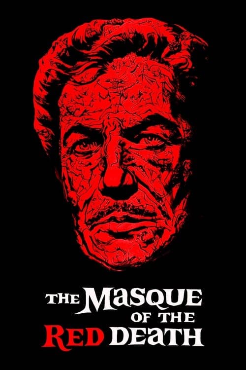 Póster de La máscara de la muerte roja