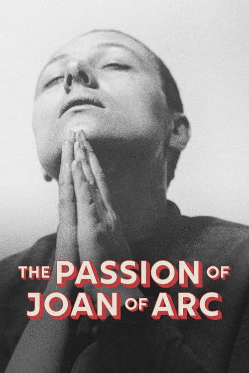 Póster de La pasión de Juana de Arco