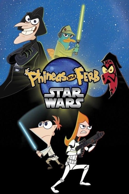 Póster de Phineas y Ferb: Star Wars