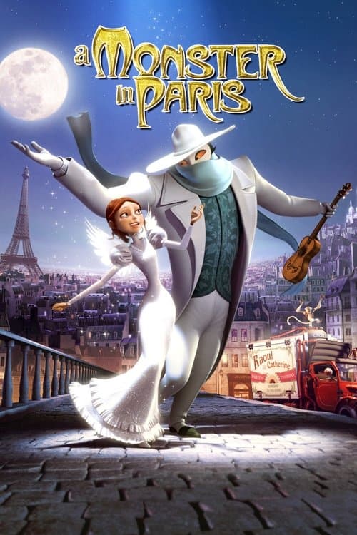 Póster de Un monstruo en París
