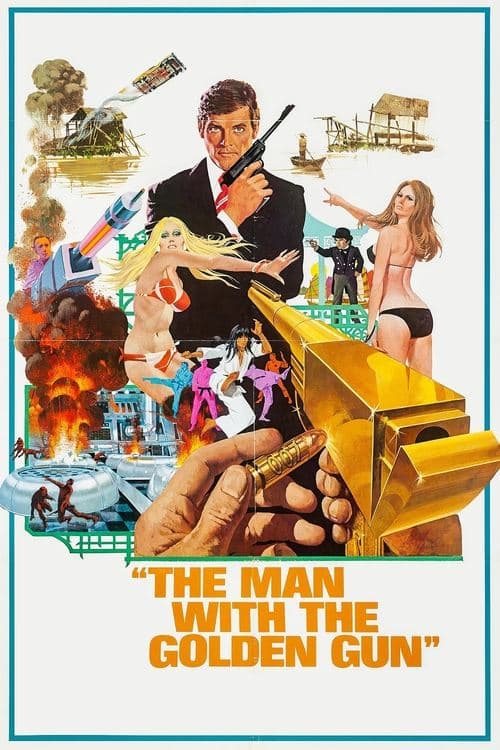 Póster de El hombre de la pistola de oro