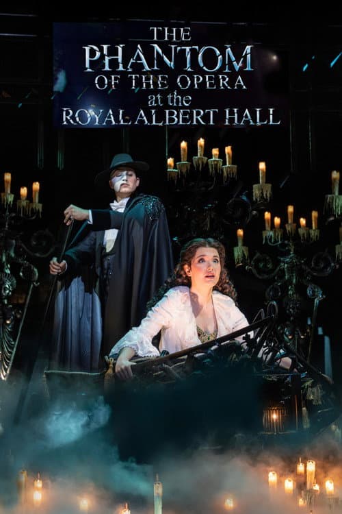 Póster de El fantasma de la ópera en el Royal Albert Hall