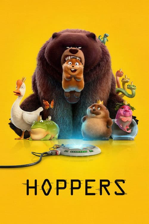 Póster de Hoppers: Operación castor