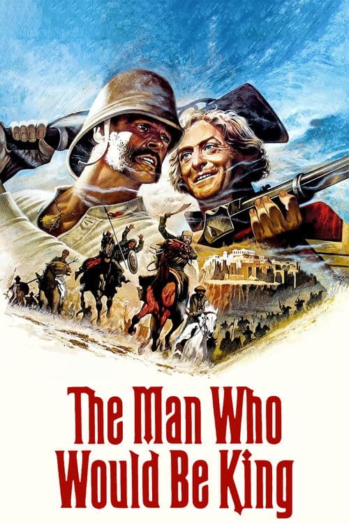Póster de El hombre que pudo reinar