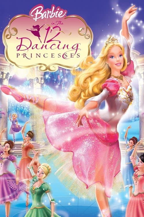 Póster de Barbie en Las 12 princesas bailarinas