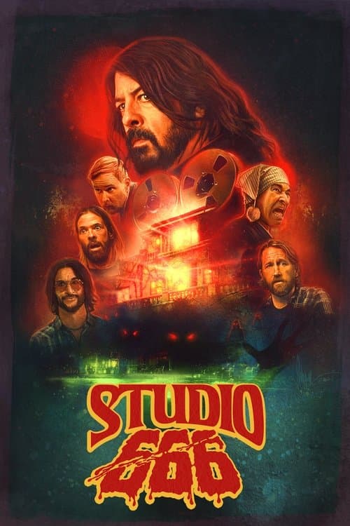 Póster de Terror en el Estudio 666