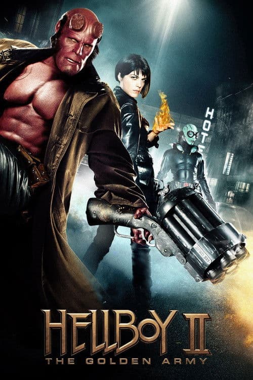 Póster de Hellboy II: El ejército dorado