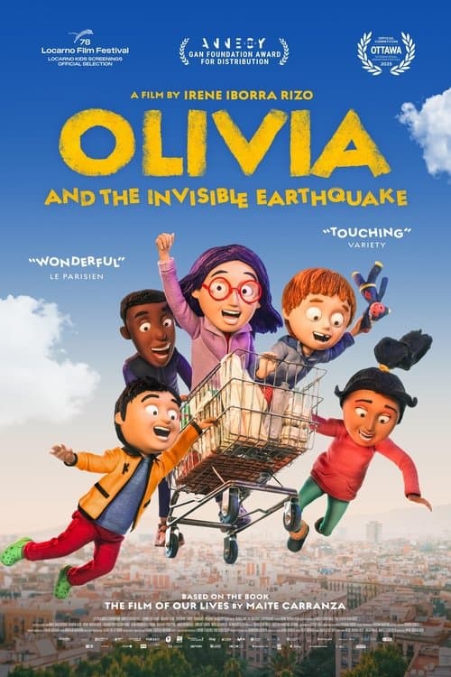 Póster de Olivia y el terremoto invisible